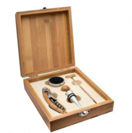 Coffret bambou / bamboe set - 4 accessoires 